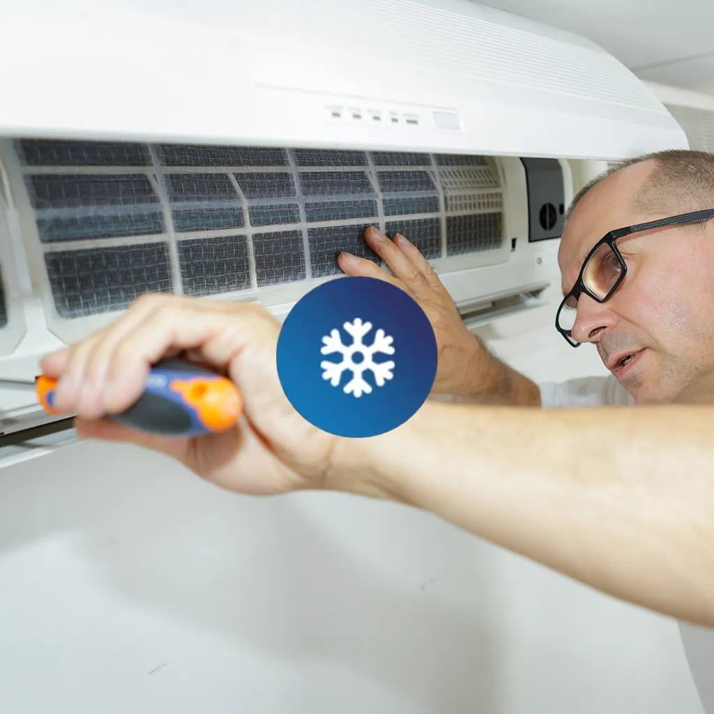 Air Alliance Team repairing AC unit in Kirkwood, MO