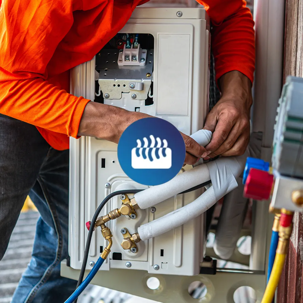 Air Alliance Team installing new AC system for a residential property in Weldon Springs, MO