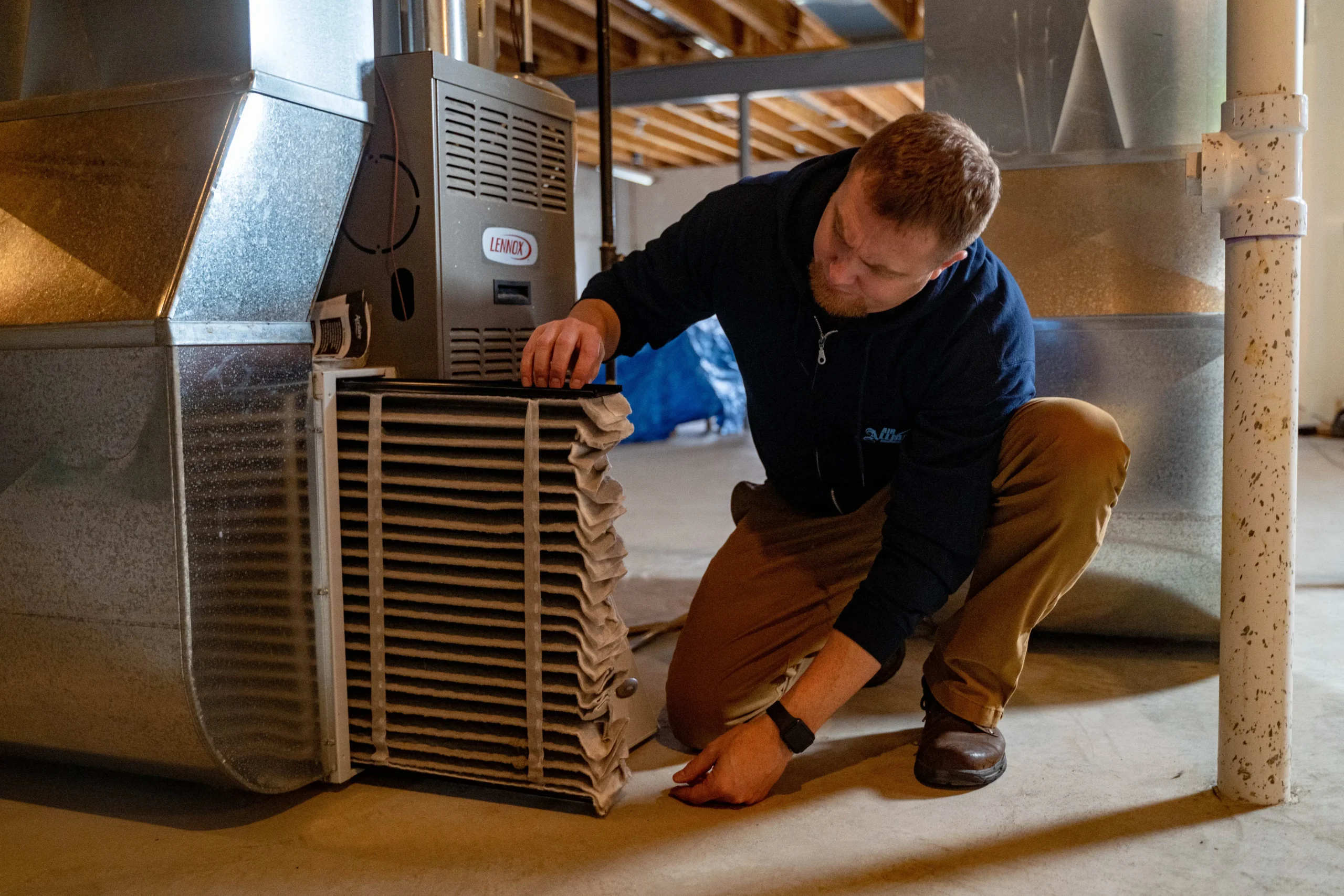 Air Alliance Team HVAC technician providing expert heating and cooling service